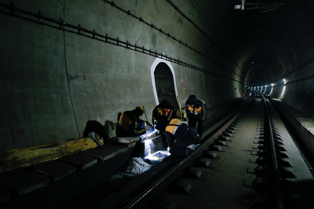 南圣镇铁路运营隧道病害现状